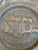 Mid-Century German Pewter Sailing Ship Wall Plate With Heraldic Eagles For Sale - Image 4 of 8