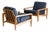 Set of Bodo Armchairs in Swedish Oak from Svante Skogh, 1950s For Sale