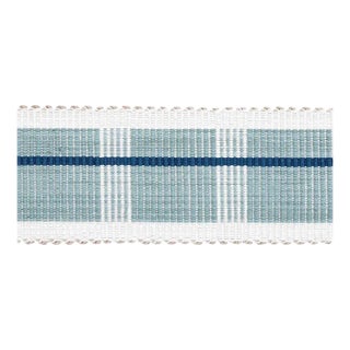 Sample - Schumacher Calcada Tape Medium in Mineral For Sale
