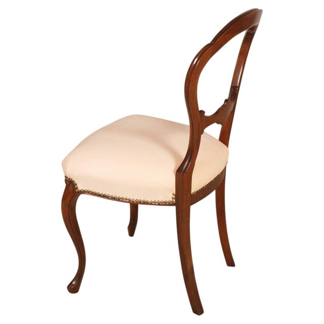 1920s Baroque Sorrento Walnut Chairs, 1920s, Set of 6 For Sale - Image 5 of 9