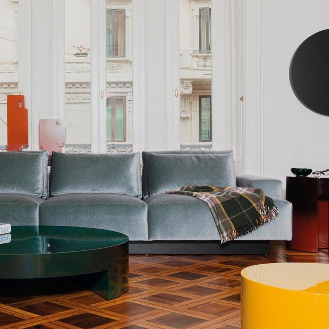 Wood Morrison Three-Seater Sofa by Somaschini For Sale - Image 7 of 8