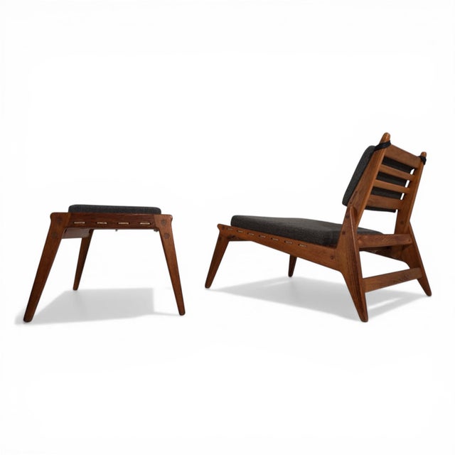 Set of Lounge Chair with Ottoman by Heinz Heger, 1960 For Sale - Image 18 of 18