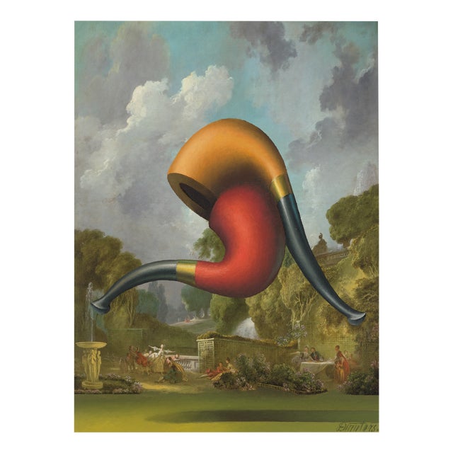 Juris Dimiters, Evening at the Harbor, 2014, Oil Painting & Digital Print For Sale