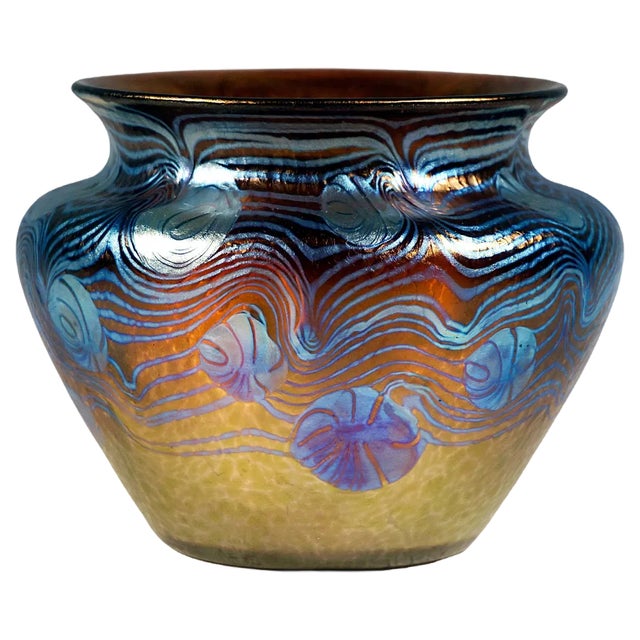 Art Nouveau Argus Phenomenon Gre 2/351 Vase from Loetz Glass, Austria-Hungary, 1902s For Sale