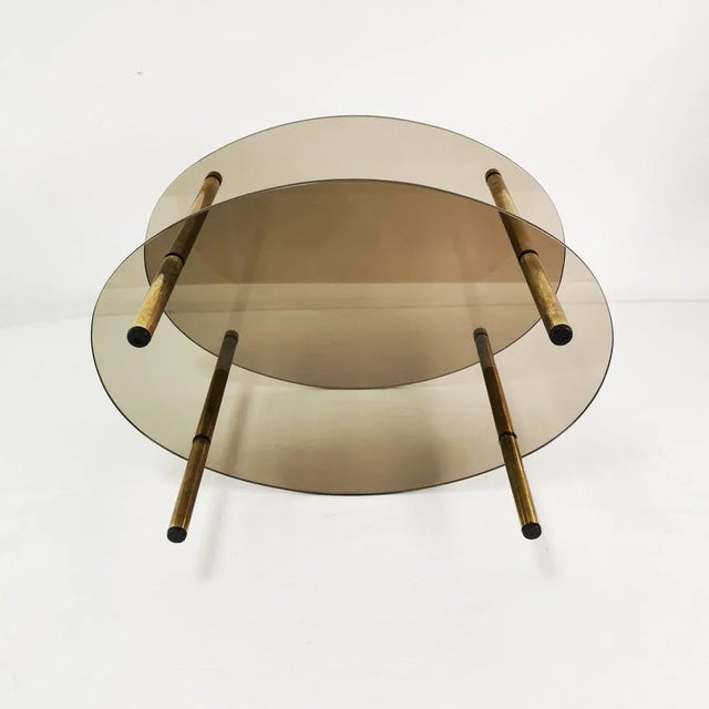 Metal Minimalist Oval Side Table, Germany, 1960s For Sale - Image 7 of 13