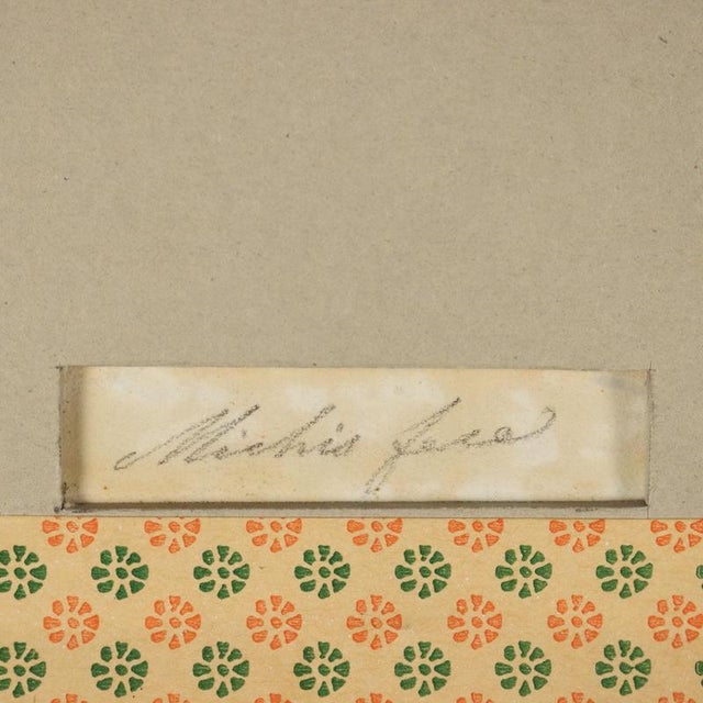 Pietro Michis, Untitled, Mixed Media on Paper, Framed For Sale - Image 12 of 13