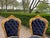 Wood 1970s Italian Artisan Baroque Gold Marble Dining Set-5 Pc For Sale - Image 7 of 16