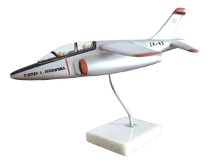 Paperweight IA-63 Pampa Airplane, 1980s