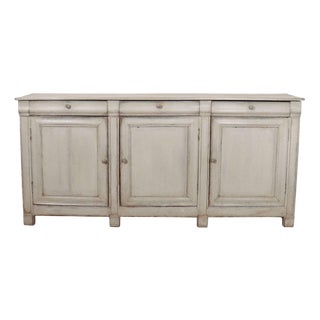 Early 19th Century French Painted Narrow Enfilade For Sale