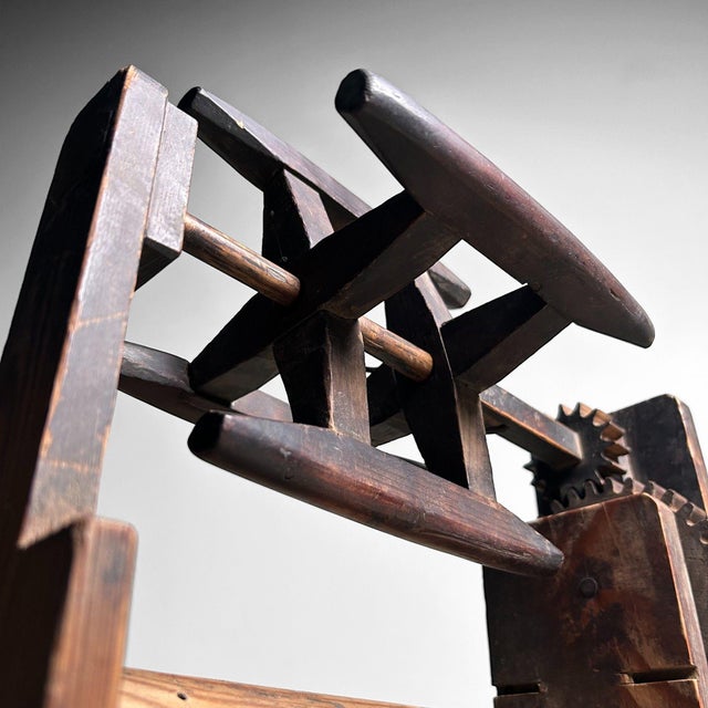 Meiji Era Itomaki Spinning Wheel, Japan, 1890s For Sale - Image 5 of 16