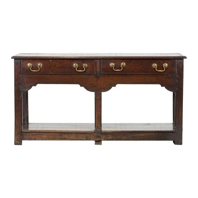 18th Century English Oak Dresser Base, 1780s For Sale - Image 18 of 18