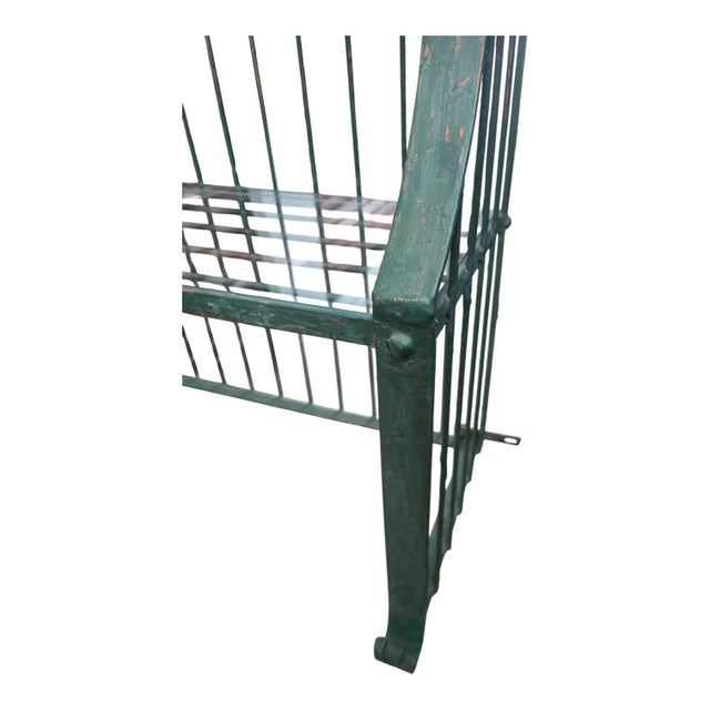 French Provincial 1990s French Country/Provincial Wrought Iron Bakers Rack For Sale - Image 3 of 3