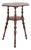 Mahogany Plant Stand with Shelf, 1920s For Sale