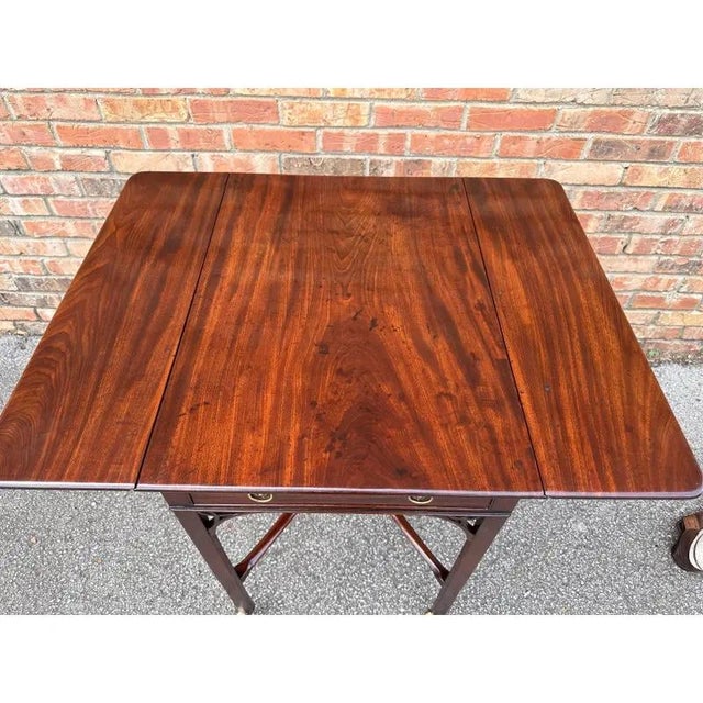 Wood 19th Century English Pembroke Table For Sale - Image 7 of 10