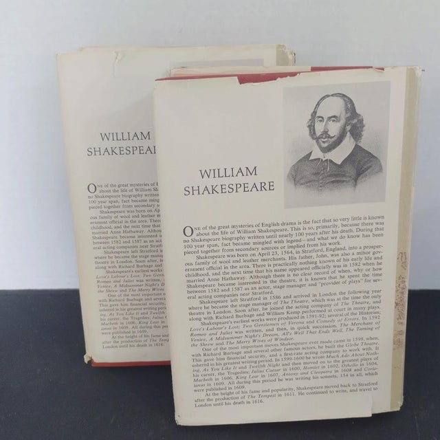 Tan 1950s the Complete Works of William Shakespeare All the Plays All the Poems Two Volume Set For Sale - Image 8 of 8