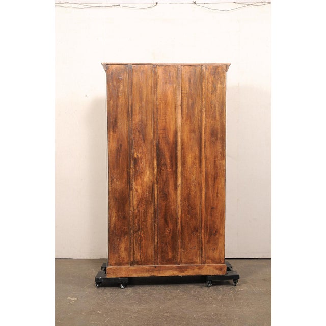 Tall British Colonial Cabinet, Early 20th C For Sale - Image 11 of 12