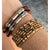 Light Yellow Vintage Fr Coconut Beaded Bracelet For Sale - Image 8 of 12