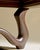 Brown Sculptural Stained Walnut and Glass Coffee Table by Michael Maximo For Sale - Image 8 of 10