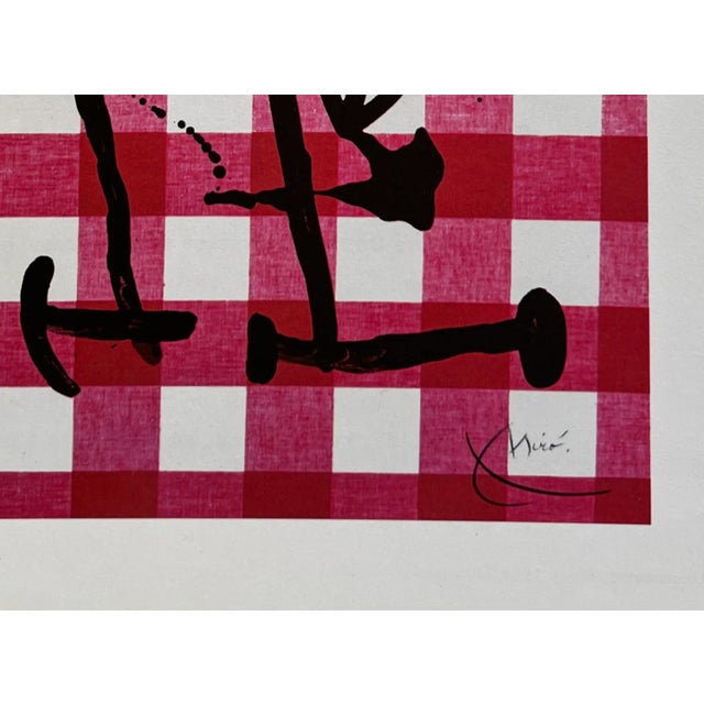 Abstract Fine Art Print by Joan Miró, 1972, Paris For Sale - Image 3 of 4