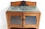 Antique Dutch Art Deco Amsterdam School Tea Display Cabinet in Oak and Marble, 1920s For Sale - Image 18 of 18