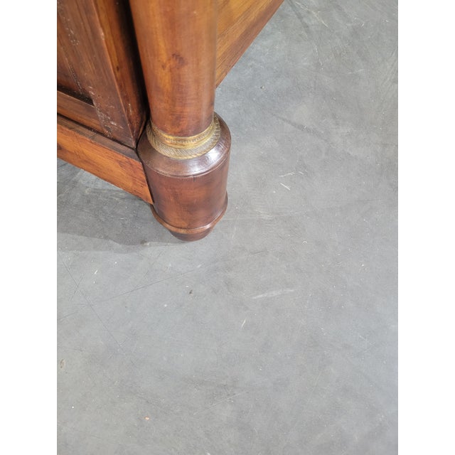 Small Empire-Style Cherrywood Bookcase For Sale - Image 10 of 13