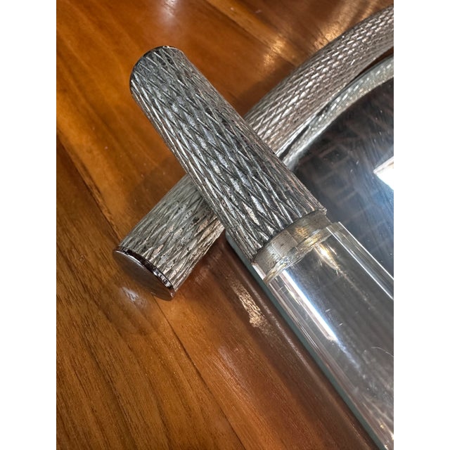 Vintage Italian Murano and Mirror Tray 1980s For Sale In Los Angeles - Image 6 of 7