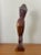Mid-Century Modern Mid Century Modern Carved Figure Sculpture | in the Style of F. Simeon For Sale - Image 3 of 12