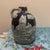 Vintage Tilso Japan Cobalt Blue Porcelain Hand Painted Jug For Sale - Image 4 of 8