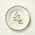 Set of Eight English Pearlware Botanical Dessert Plates For Sale - Image 10 of 13