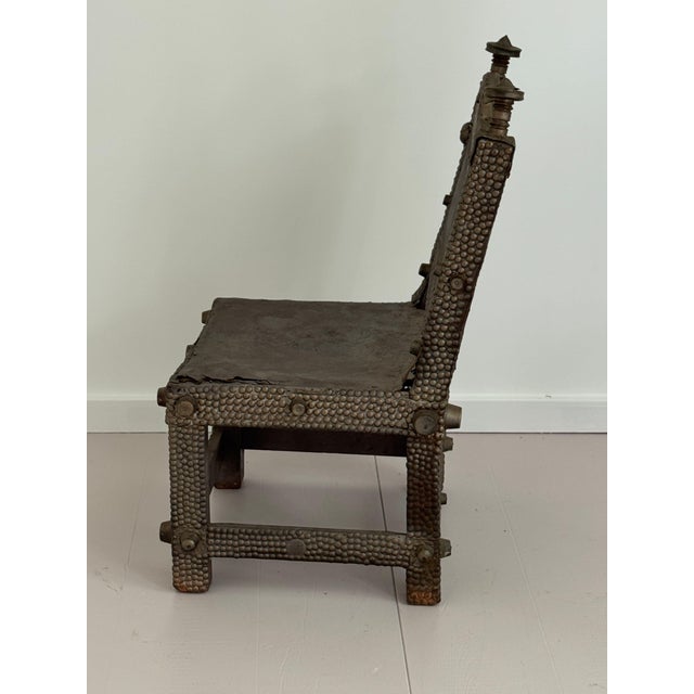19th Century Ashanti King Chair For Sale - Image 9 of 9