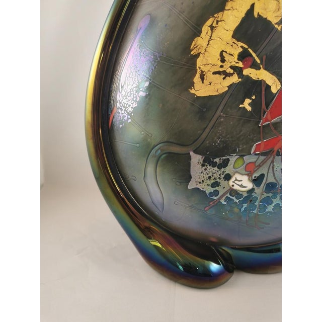 Pied Cordon Vase by Robert Pierini, 1990s For Sale - Image 10 of 17
