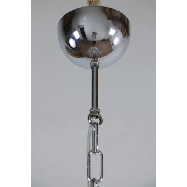 Italian Space Age Chrome Sputnik Chandelier Pendant Lamp by Gaetano Sciolari For Sale - Image 15 of 18