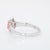 Gia 1.1Ct Padparadscha Sapphire Ring With Natural Diamonds in Solid 14k Gold, Size 6.75 For Sale - Image 9 of 9