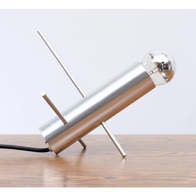 Mid-Century Modern Dutch Cricket Table Lamp by Otto Wash for Raak For Sale - Image 3 of 9