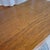 Late 20th Century English Golden Oak Turned Leg Side Table With Stretcher Base and Drawer For Sale - Image 9 of 11