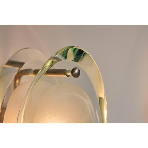 Fontana Arte 2093 Wall Sconces by Max Ingrand for Fontana Arte, 1961, Set of 2 For Sale - Image 4 of 11