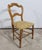 Brown Set of Louis Philippe Dining Chairs in Beech, Late 19th Century For Sale - Image 8 of 17