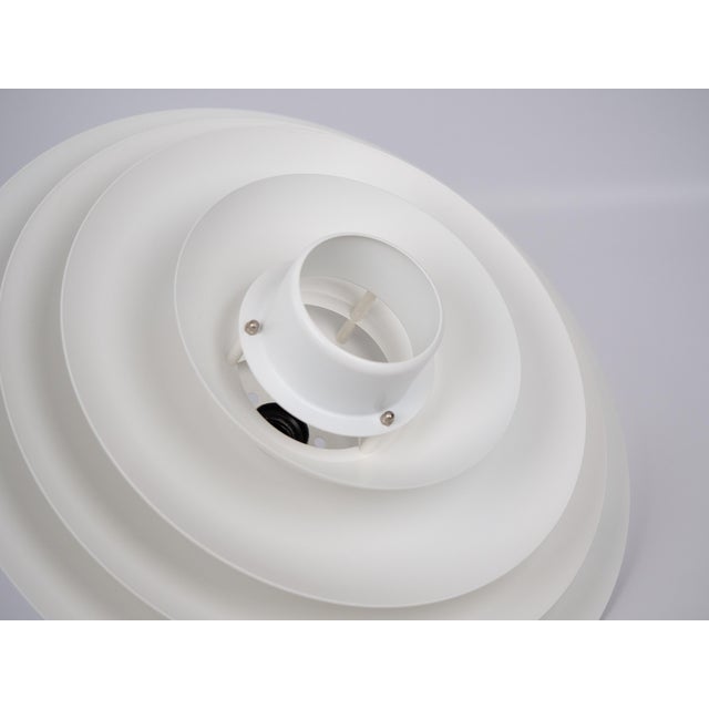 Metal Vintage Danish Lamp from Form-Light, 1980s For Sale - Image 7 of 9