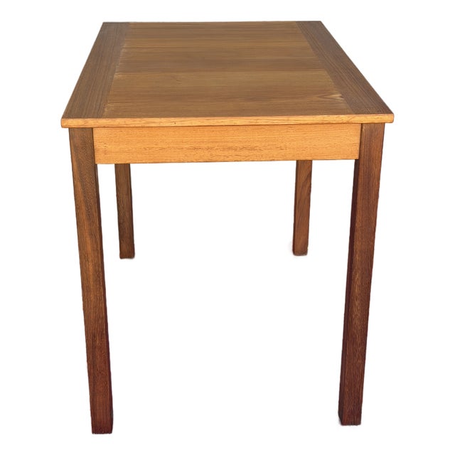 1960s Teak Drop Leaf Dining Table For Sale