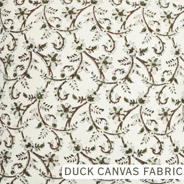 Block Print Ruffle Pillow Artisan Decorative Throw Cushion for Sofa and Bed 20x20 Inch- Varansi For Sale - Image 6 of 6