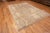 An Artistic Modern Room Size Tribal Geometric Brown Earth Tone Color Area Rug, Country Of Origin: Central Asia, Circa...