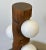 Brutalist Sculptural Table Lamp in Pine from Temde Leuchten For Sale - Image 12 of 16