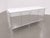 Late 20th Century Vintage Mirrored Credenza With Lucite Sides & White Laminate For Sale - Image 5 of 9