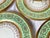 Apple Green and Gilt Service Plates - Set of 11 For Sale In Philadelphia - Image 6 of 8