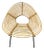 Iconic Rattan Mid-Century Modern Lounge Chair for Rohe, 1950s For Sale
