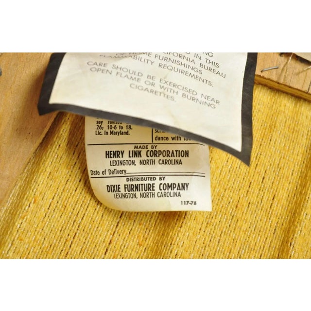 Late 20th Century Chippendale Style Mahogany Ball and Claw Dining Chairs by Henry Link - Set of 6 For Sale - Image 9 of 11