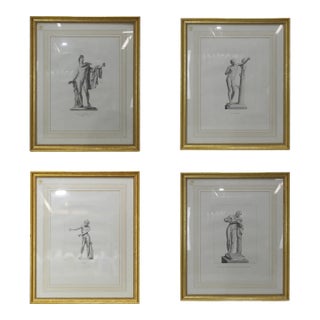 A Set of Four Engravings From the 19th Century, Published by Danlos Ainc, Editeur. Source Christie's For Sale