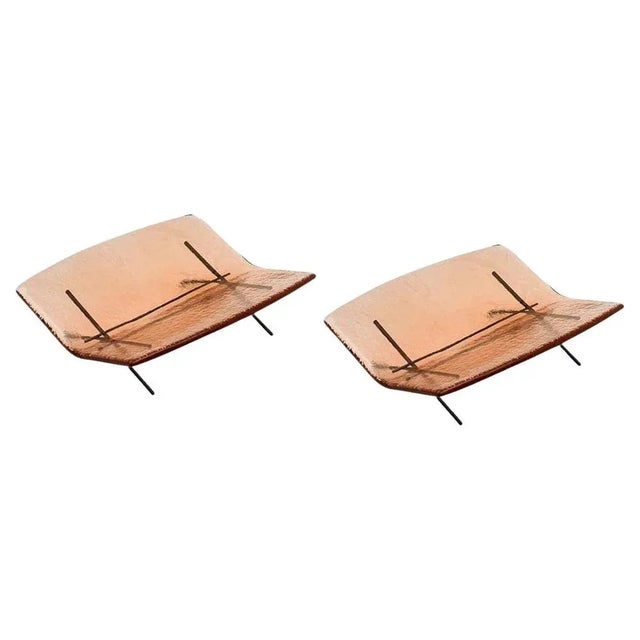 Black Hakou B Trays by Mason Editions, Set of 2 For Sale - Image 8 of 8