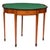 English Fold Over Console / Games Table With Inlay, 19th Century, Attributed to Edwards & Roberts For Sale - Image 4 of 4