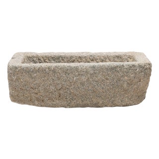 Chinese Stone Garden Trough, C. 1850 For Sale